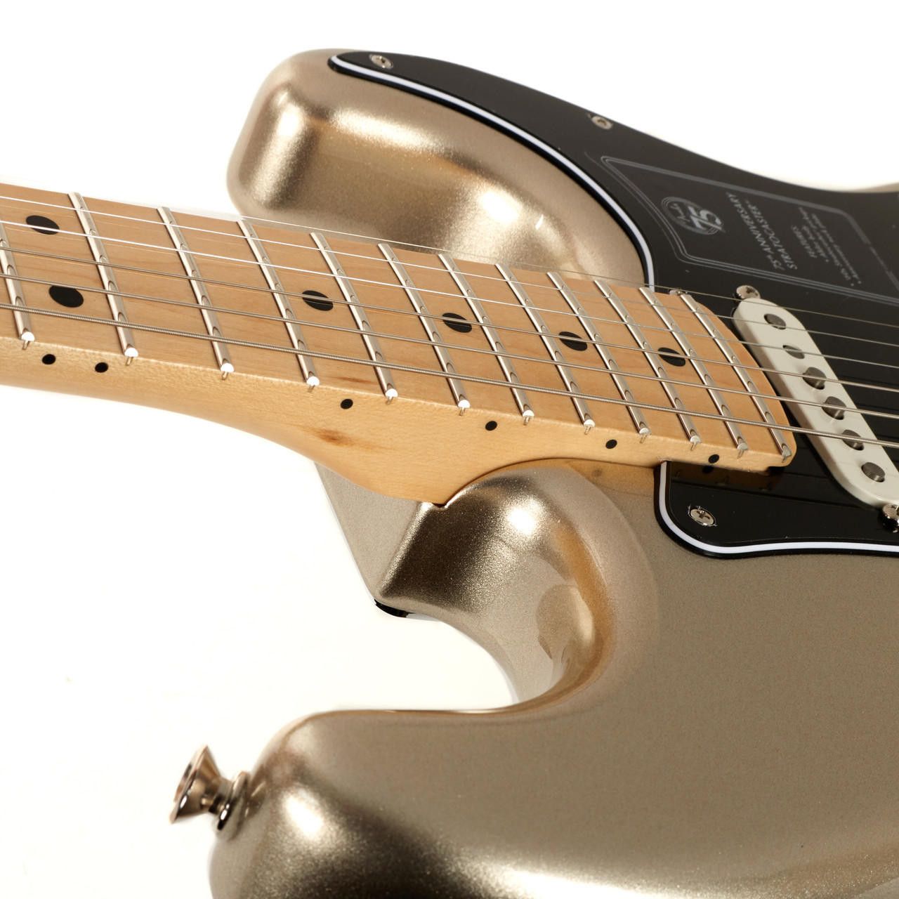 Spotlight: Fender 75th Anniversary Diamond Stratocaster and Platinum Telecaster