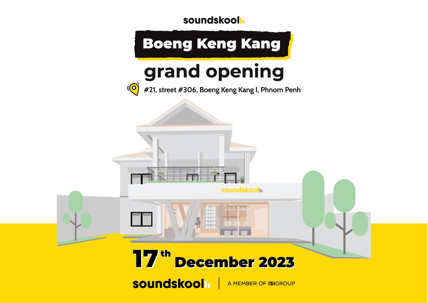 Soundskool Flagship Location Opens in BKK1