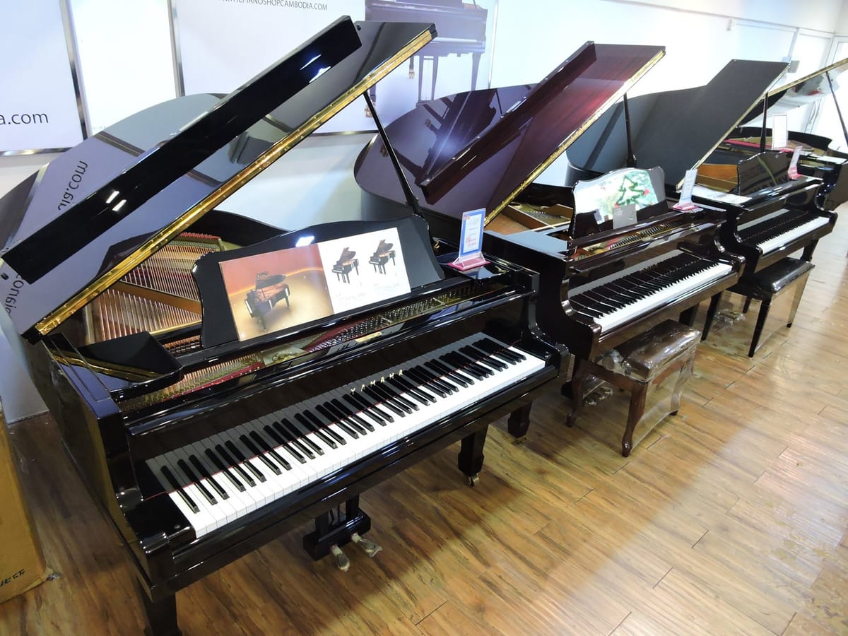 Largest Piano Collection in Cambodia