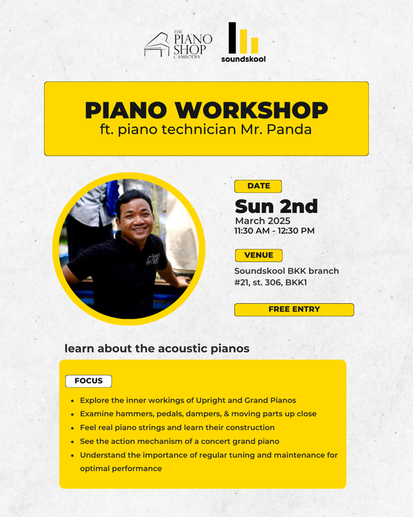 Piano Workshop ft. Mr. Panda