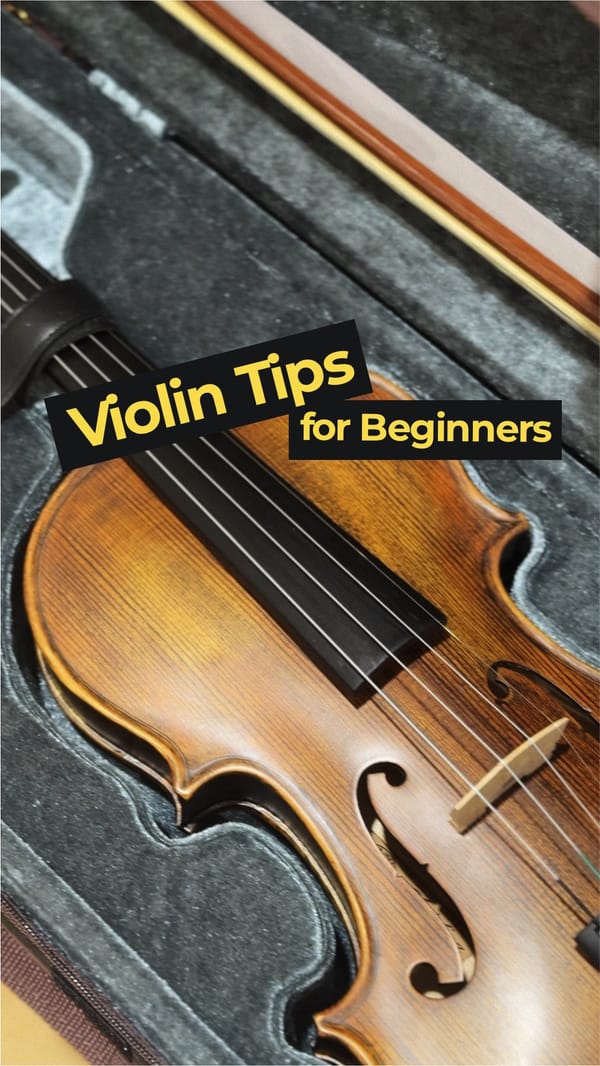 Violin Fundamentals with Teacher Pisey