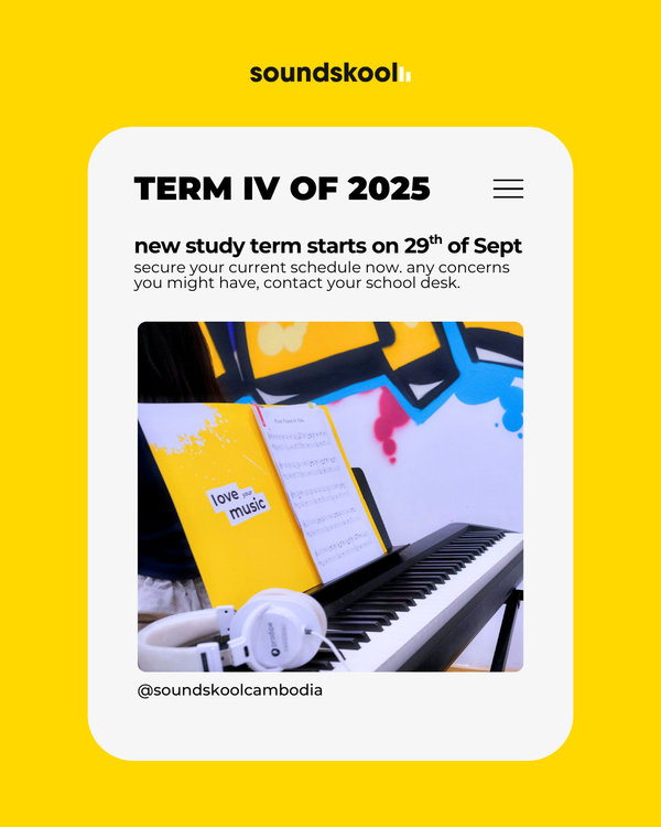 NEW STUDY TERM – TERM IV OF 2025